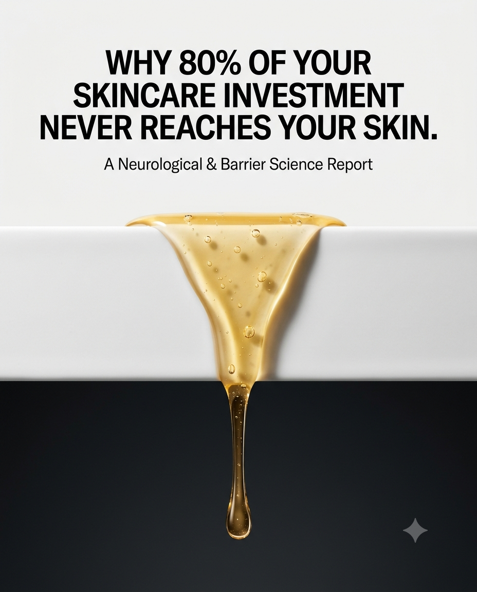 The Serum Trap: Why 80% of Your Expensive Skincare Routine Never Penetrates Your Skin Barrier