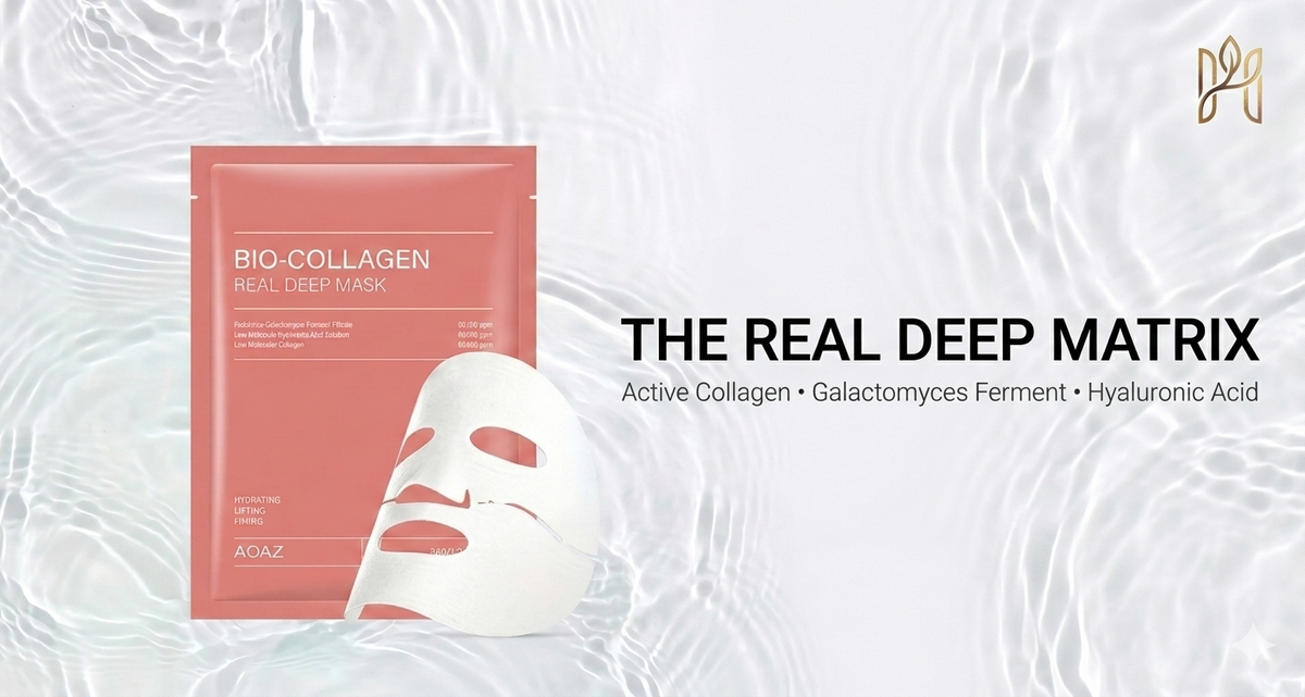 Bio-Collagen Real Deep Mask Pack (4-Pack)